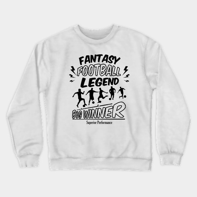 FOOTBALL HEAVEN Crewneck Sweatshirt by chakibium